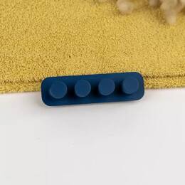 Porte-brosses à dents mural - Familiale - Pour 3 - Bleu