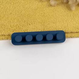 Porte-brosses à dents mural - Familiale - Pour 4 - Bleu