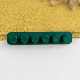 Porte-brosses à dents mural - Familiale - Pour 5 - Vert