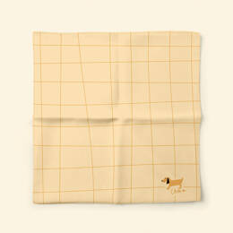 Mouchoir en tissu enfant - Anna (orange)