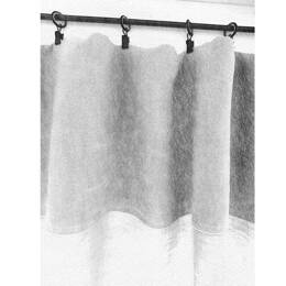 Rideau lin lavé ajustable ZEF Blanc