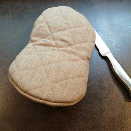 Mini gant de four en lin Lin naturel