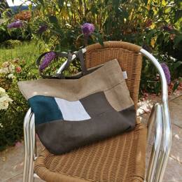 Tote bag en lin DORIS
