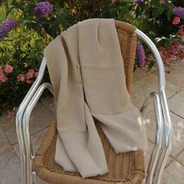 Chèche HOULE en lin lavé Lin naturel