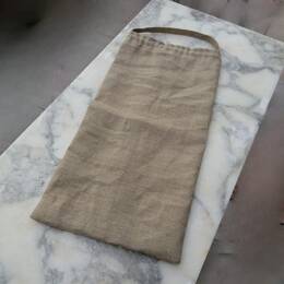 Sac à pain MOUSTOIR'AC en lin brut Très grand 80 x 50 cm
