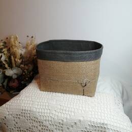 Corbeille RADENEC sur-mesure Blanc