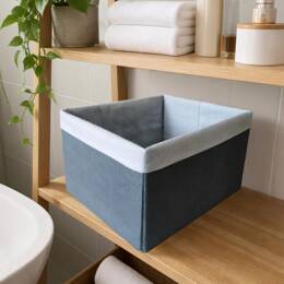 Corbeille de rangement sur-mesure en lin ER LANNIC