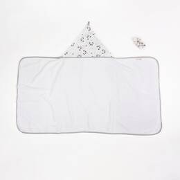 Cape de Bain Bambou Fait Main - Panda