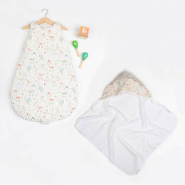 Pack Gigoteuse + Cape de bain Lamachou Pitchoun