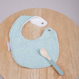 Bavoir Bambou Fait Main - Nœuds