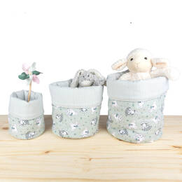 Paniers de Rangement Coton Fait Main - Kocoon
