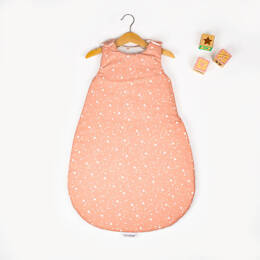 Gigoteuse Réversible Bio Fait Main – Une Souris Rose