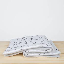 Couverture plaid Fait Main – Panda