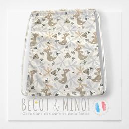 Sacs à Dos Plats en Coton