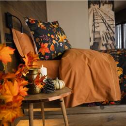 Housse de couette en Percale imprimée Thanksgiving