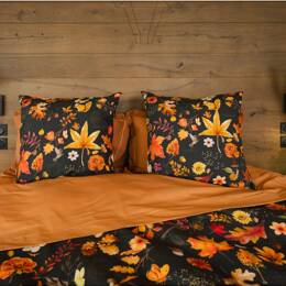 Taie d'oreiller en Percale imprimée Thanksgiving 65x65cm