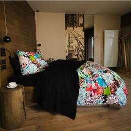 Housse de couette en Percale imprimée Dahlia