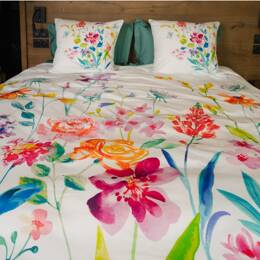 Housse de couette en Percale imprimée Aimée