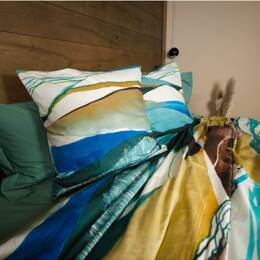 Taie d'oreiller en Percale imprimée Mirage 65x65cm