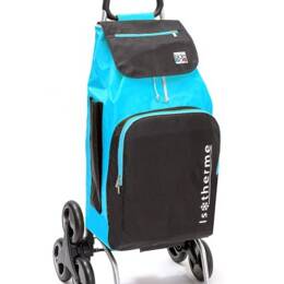 Chariot isotherme 6 roues Turquoise anthracite