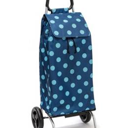 Carlux 2 roues Pois Bleu Ciel