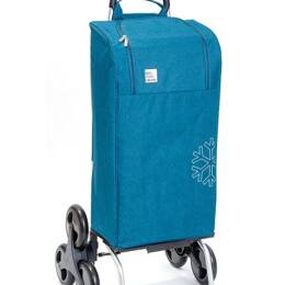 Chariot isotherme 6 roues fashion Turquoise