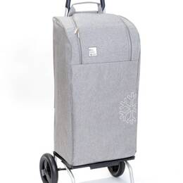 Chariot isotherme 2 roues fashion Gris