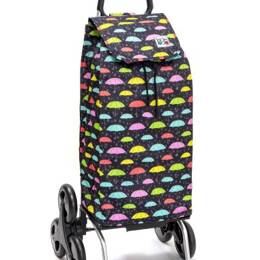 Caddie 6 roues Parapluie