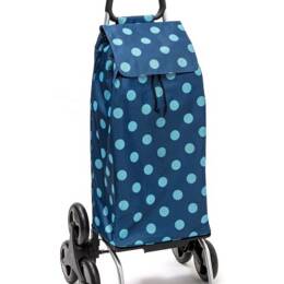 Carlux 6 roues Pois Bleu Ciel
