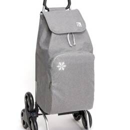 Chariot isotherme 6 roues Chiné Gris