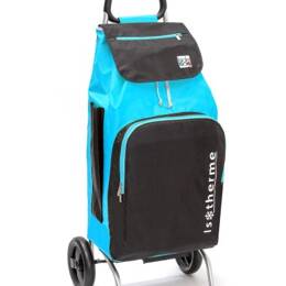 Chariot isotherme 2 roues Turquoise anthracite