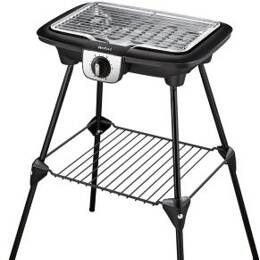 Barbecue électrique TEFAL BG931812 easygrill 2 en 1 sur pieds, 35x21 cm