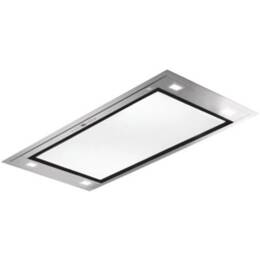 Hotte plafond ROBLIN INSPIRATION 1000 VERRE BLANC SANS MOTEUR
