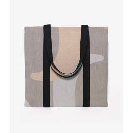 Sac Tissu Jacquard RF Beige Gris Grège - Élysée x Pinton