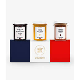 Coffret Trio Confitures "La République des Saveurs" - Élysée x La Ch