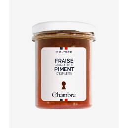 Confiture Fraise Gariguette & Piment d'Espelette - Élysée x La C