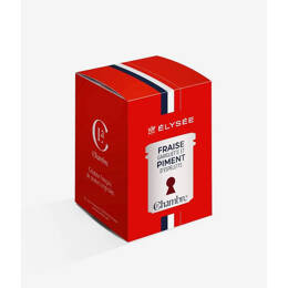 Coffret Confiture Fraise Gariguette & Piment d'Espelette - Élysée x L