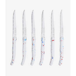 Bloc de 6 couteaux Laguiole manche SENSE® - Élysée x Jean Dubost