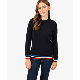 Pull Femme brodé RF - Élysée x Saint James