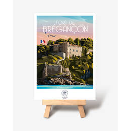 Carte postale Fort de Brégançon - Élysée x La Loutre