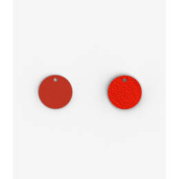 Cuir pour pendentif 16mm - Rouge Passion / Glamour - Les Georgettes
