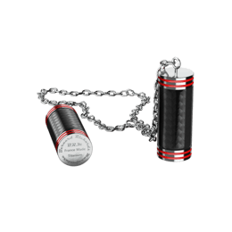 Porte-clés carbone