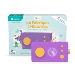 Lunii Ma Fabrique à histoires made in France violette