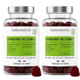Gummies vinaigre de cidre + - 2 mois