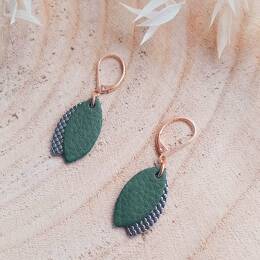 Boucles légères les loulous vert de gris