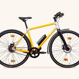 Vélo électrique parco 005 jaune