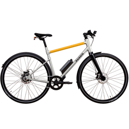 Vélo électrique parco 006 cadre haut jaune