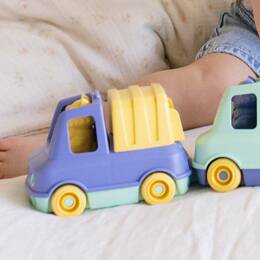 Le camion poubelle recyclé