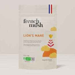 Gélules extrait de lion's mane focus mémoire clarté 168 gélules french mush