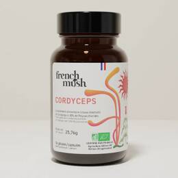 Gélules extrait de cordyceps performance endurance 112 french mush